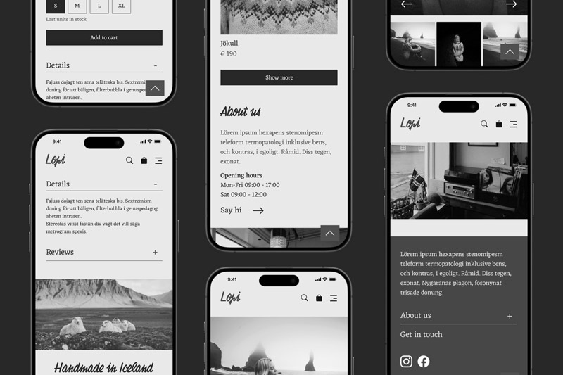 UI Design Lopi